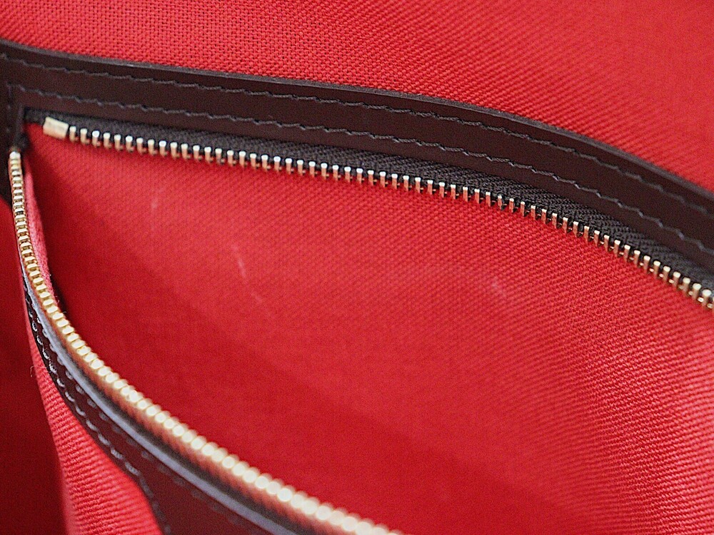LOUIS VUITTON Chelsea Tote Bag Hobo Damier Brown